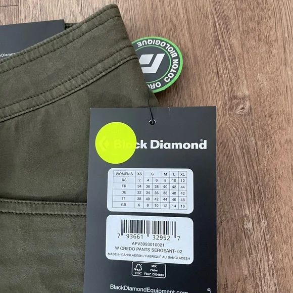 NWT Black Diamond Credo Pants - Picture 3 of 7